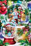 Carolers and Teddy Bear Snow Globes  Published by the Vermont Christmas Company -   Snow Globes : Wollenmann, jigsaw puzzle, snow globe, Christmas, decorations, lights, ornaments, snow, carolers, winter, holiday, teddy bear