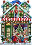 Toy Shop Christmas  Published by the Wentworth Wooden Puzzle Company -  Festive Toy Shop