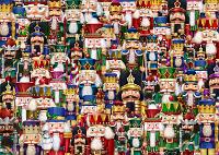 Festival of Nutcrackers Extra Difficult Wooden Jigsaw Puzzle  Published by the Wentworth Wooden Puzzle Company -  Festival of Nutcrackers : Wollenmann, jigsaw puzzle, nutcrackers, Christmas, holiday, decorations, nuts, ornaments, lights, toys, wooden jigsaw puzzle