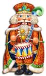 Single Nutcracker Wooden Jigsaw Puzzle  Published by the Wentworth Wooden Puzzle Company -  Single Nutcracker : Wollenmann, wooden jigsaw puzzle, nutcrackers, Christmas, holiday, decorations, drummer